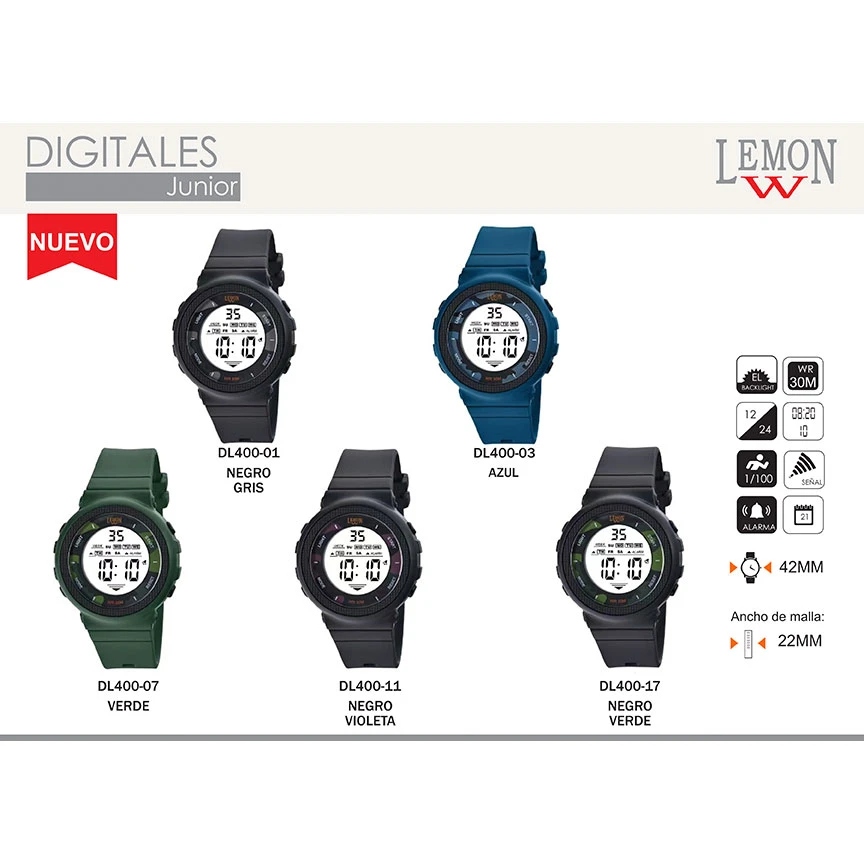 Reloj Lemon DL400